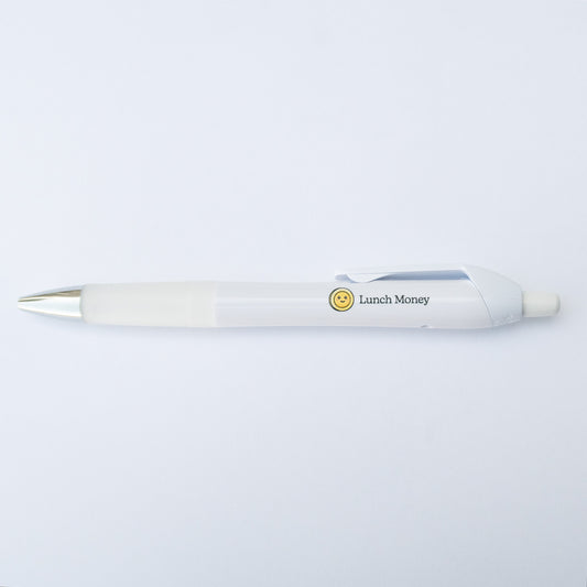 Single BIC® Intensity Clic Gel Pen - White Pen, Blue Ink